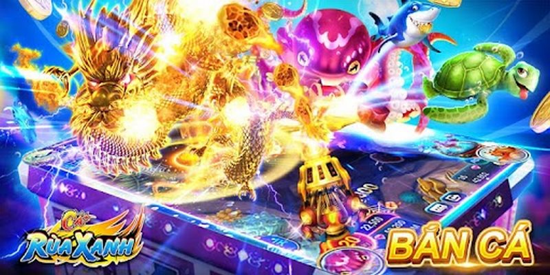 Bắn Cá Rùa Xanh - Tựa Game Đồ Hoạ 3D Sống Động Và Thu Hút 3 Hướng dẫn chơi bắn cá rùa xanh cơ bản